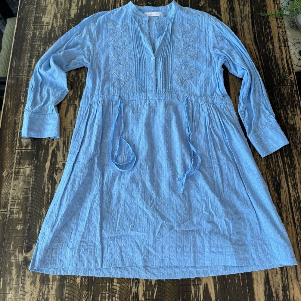 See by Chloé - Light Blue Chambray Tie Dress – Size Mediu - Picture 9 of 17